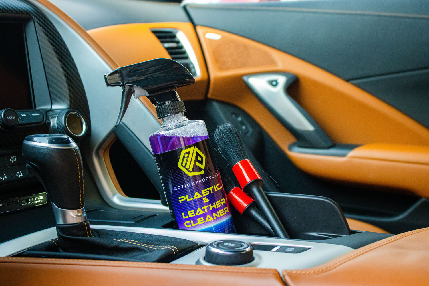 Plastic and Leather & Interior Detailer - 16oz combo – Action Products